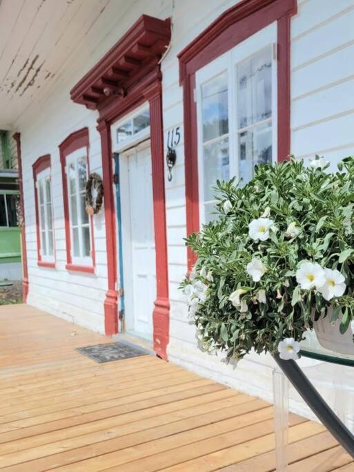 Om Chalet 1 Avec Spa Face Au Fleuve Saint-Jean Екстериор снимка